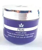 PRAI Ageless Throat & Decolletage Night Creme Large 4 oz jar New Sealed