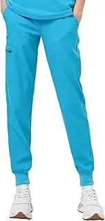 [Careberry] Premium Women's Drawstring Elastic Waist Jogger Scrub Pants