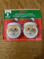 Santa LED Tealight Candles
