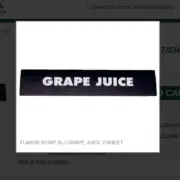 FLAVOR STRIP SLJ GRAPE JUICE 7/SHEET # 45061005