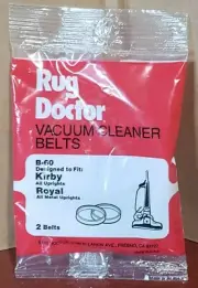 Rug Doctor For Kirby All Upright Royal & All Metal Upright Vacuum 2 Belts B-60