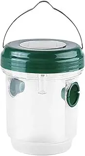 Wasp Trap Fly Trap Catcher,Wasp Trap Outdoor Solar Powered Wasp Effective and Reusable for Trapping Wasps and