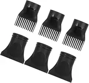 6 Pack Hair Dryer Nozzles Hair Dryer Diffuser Nozzles Styling Accessories for Salon Home