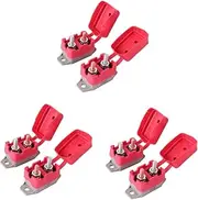 Beatifufu 6 Pcs 12v/24v Automotive Replacement Parts 50a Automatic Reset Circuit Breaker Stud Bolt Type Boat and Car Use