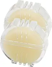 2 Beeswax Thread Conditioner - 2 Thread Conditioner with Transparent Box,Embroidery Cross Lubrication Cotton Thread Wax Tool?