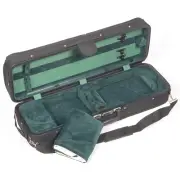 Bobelock Featherlite 1003 Oblong Black/Green 4/4 Violin Case