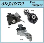 3PCS MOTOR & TRANS MOUNT FIT 2014-2016 MAZDA CX-5 2.5L 2WD (for: Mazda)
