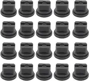 Vomeko 20 Pcs Flat Fan Spray Tip, Agricultural Sprayer Nozzle,Uniform Spray Distribution 110 Degree Agricultural Sprayer Atomizing Nozzle (06)
