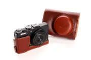 Genuine Real Leather Full Camera Case Bag Cover Handmade For Nikon Coolpix A