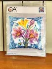 Collection D'Art Needlepoint Pillow Cushion Kit CROCUS 5288 Discontinued