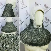 Chainmail Hood Join Gambeson + Flat Riveted |Mild Steel | CH04