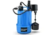 PROTEGE Tight Access Clean/Grey Water Submersible Sump Pump, Vertical Float Switch