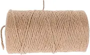 jojofuny Jute Twine Decorations Heavy Duty Twine for Crafts Natural Twine Rope DIY Supply Decorative Jute Cord Twine for Jewelry Making