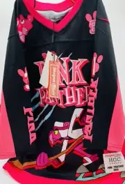 The Pink Panther 1963 Hockey Jersey - Headgear Classics Size Youth Large Lg -NEW