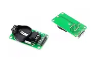 2x Real Time Clock Module for Arduino DS1302 - Green, CR2032 Battery Compatible