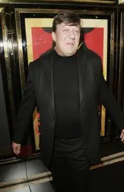 Stephen Fry UK Premiere of V For Vendetta Empire Leicester Square - Old Photo 1