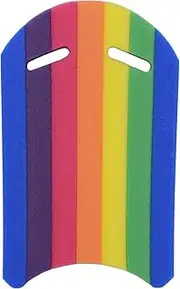 Kids Adults Rainbow Swimming Kickboard Foam Float Kick Board Pool Training Aid Float Hand Foam Board Tool