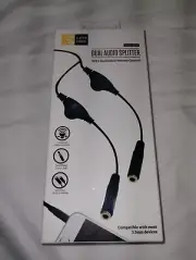CASE LOGIC - 3.5mm Stereo Headset Audio Splitter with Separate Volume Controls-