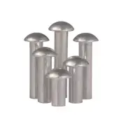 Metric M2 M2.5 M3 M4 M5 304 Stainless Steel Button Round Head Solid Rivet GB867