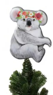 Tropicana Australiana Koala - Christmas Tree Topper