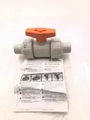 A/V Stubbe Profi 101 132168 1-1/4" PP Manual Ball Valve DN32