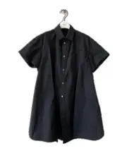 panelled shirt 1,2,3 Black