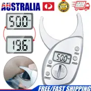 Body Fat Caliper Monitors Electronic Digital Body Fat Analyzer Skin Tester Tool