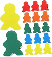 ERINGOGO 50pcs Chess Accessories Peg Colorful Small Classroom Adults Accessory Tokens Game Hues Counters Intellectual Chessboard Dual Dual Checkers Pawn Chess Table Wood
