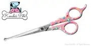 Kenchii Pets - Happy Kitty Home or Pro Cat Grooming Shears / Scissors 5.5 or 6.5