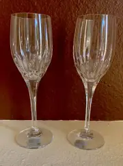 Set Of 2 Mikasa ARCTIC LIGHTS Crystal Wine Glass, 6-Ounce