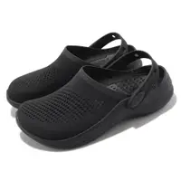 在飛比找ETMall東森購物網優惠-Crocs 涼鞋 LiteRide 360 Clog 黑 全