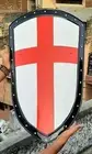 Knight Templar Red Cross Look Viking Shield 18 G Addition Battle Armor Replica