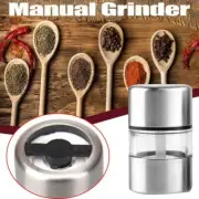 Kitchen Mill Manual Stainless Steel Salt and Pepper Grinder ; Portab Mill F0W2