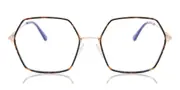 Tom Ford FT5615-B Blue-Light Block 052 Women’s Glasses Tortoiseshell Size 55 - Private Health Rebate - Blue Light Block Available