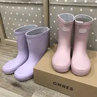 在飛比找蝦皮購物優惠-「預購賣場」日本 OMNES 小改款 鞋後反光 兒童雨鞋