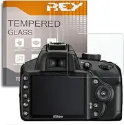 [REY] Tempered Glass Camera Screen Protector for Nikon D3100 - D3200 - D3300 - D3400 - D3500 Screen Protector Film 9H+ Hardness Anti-Scratch Oil Bubbles