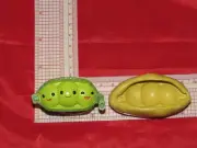 Baby Pea Pod Silicone Mold Resin Clay Candy A809 Chocolate Baby Shower
