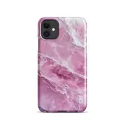 Pink Marble Phone case for iPhone