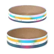 Scratcher Post & Board Round Scratching Bed Training
