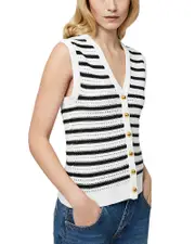 French Connection Lumi Mozart Knit Vest