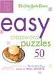 The New York Times Easy Crossword Puzzles: 50 Monday Puzzles from the Pages of the New York Times