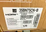 LG 35" USB-C Curved LED LCD Monitor UWQHD 35BN75CN-B ✅❤️️✅ NEW! SEALED!