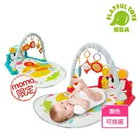 在飛比找momo購物網優惠-【Playful Toys 頑玩具】雙鼓腳踏琴嬰兒健力架(踢