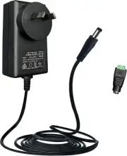 12V 2A Power Supply Adapter, Universal AC 100-240V to DC 12V 2000mA 24W