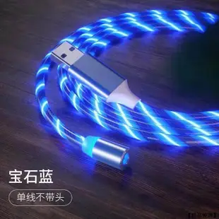 磁吸充電線 快充線 磁鐵充電線 發光線 磁力充電線 micro 安卓 蘋果 TYPEC 磁性吸附手機轉接頭 流光 超級