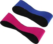 [Healvian] 2pcs Ear Covers for Band Elastic Ear Covers for Shower Sport Bath Headband Dive Swim Swimmer Adult Head Swimming Bathing Headband Neoprene
