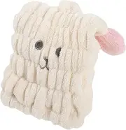 Hair Drying Cap Absorbent Fleece Towel Wrap for Quick Drying Lightweight Hair Turban for Home Use Bathing Travel Reduces Frizz Breakage Accessory