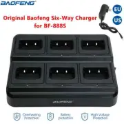 Original BAOFENG Six-Way Charger Multi Unit for BF-888S H777 Radio Power Supply