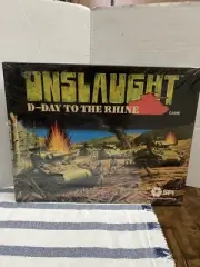 * Onslaught D-Day To The Rhine TSR SPI Lightning Simulation Game