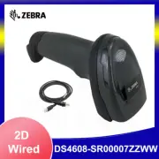 Zebra DS4608 DS4608-SR00007ZZWW Wired 1D/2D Handheld Barcode Scanner w USB Cable
